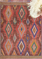 Soho Antiq-Rinat Etnik Tasarımlı El Dokuma Cicim Kilim 131x159 Cm-Halı-3-fleurdirect.live