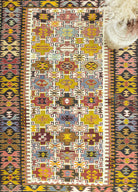 Soho Antiq-Rissa Geometrik Tasarımlı El Dokuma Kilim 152x220 Cm-Kilim-3-fleurdirect.live