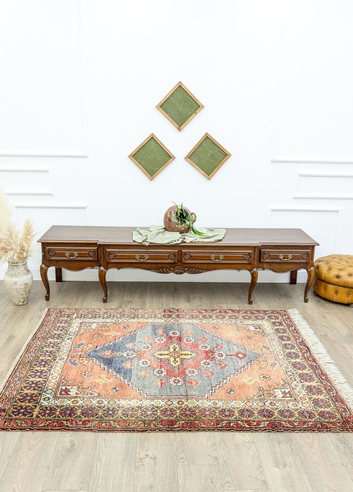 Soho Antiq-Sadaf El Dokuma Yün Dazkırı Halı 153x189 Cm-Halı-2-fleurdirect.live
