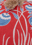 Soho Antiq-Skade Floral Tasarımlı Suzani Kırlent 50x50 Cm-Yastık-4-fleurdirect.live