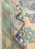 Soho Antiq-Tayte Bereket Motifli Renkli Yün Halı 158x371 Cm-Halı-6-fleurdirect.live