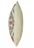 Soho Antiq-Yasha çiçekli İpek Suzani Kırlent 50x50 Cm-Kırlent-6-fleurdirect.live