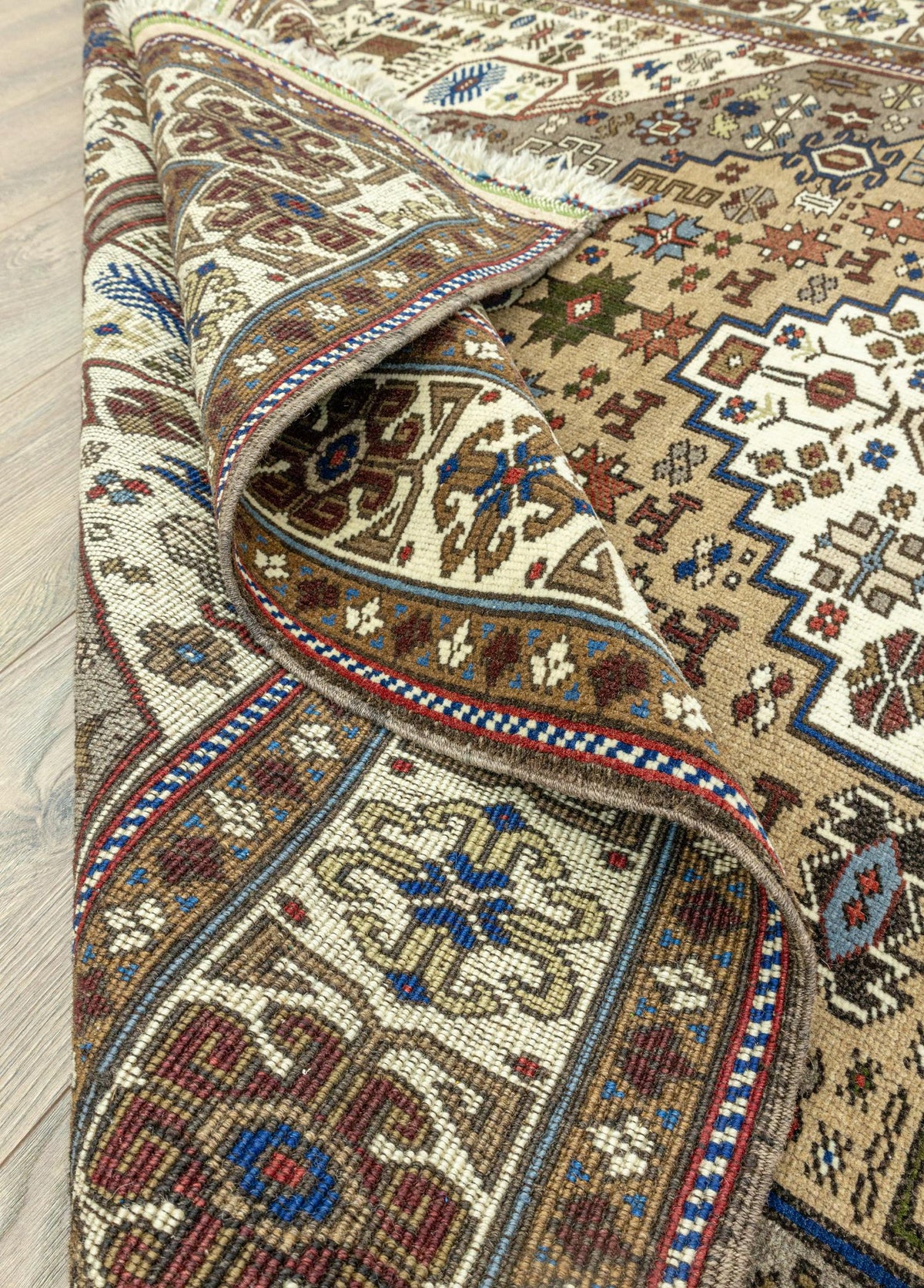 Soho Antiq-Zeine El Dokuma Yün Obruk Halısı 163x253 Cm-Halı-6-fleurdirect.live