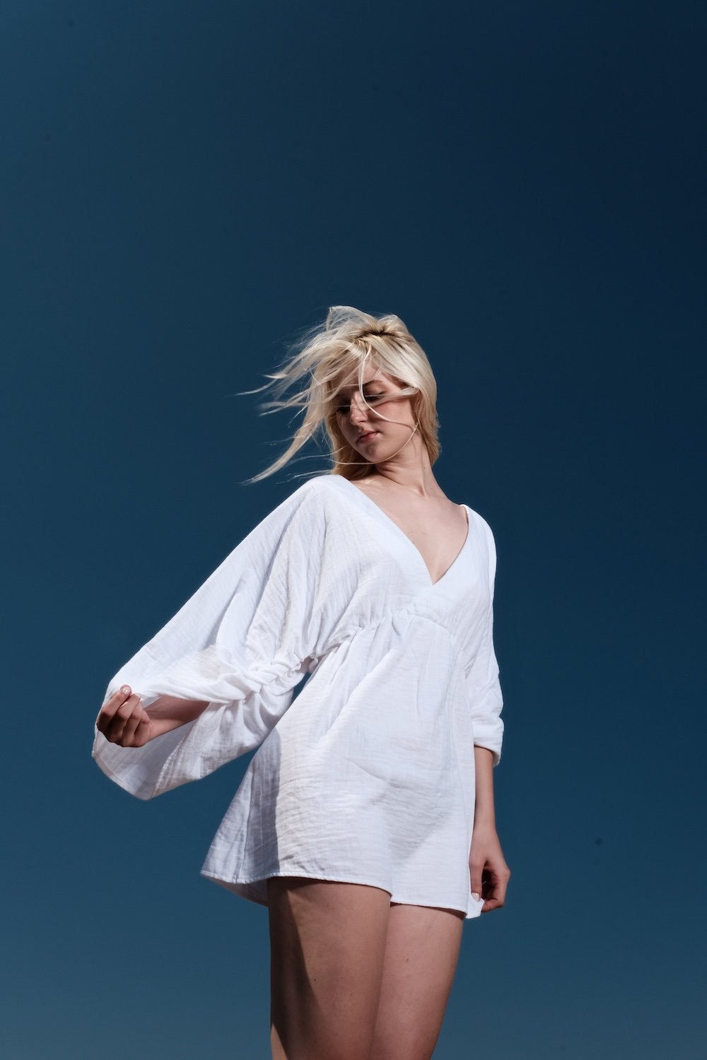Soi Concept-Büzgülü Beachwear-Elbise-2-fleurdirect.live