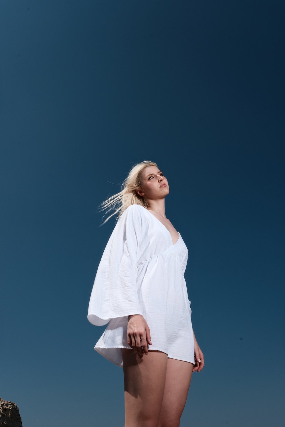 Soi Concept-Büzgülü Beachwear-Elbise-3-fleurdirect.live