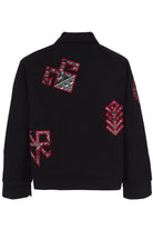 Tapis-Symbols Of Anatolia Black Jacket-Ceket-2-fleurdirect.live