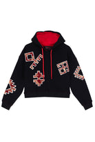 Tapis-Symbols Of Anatolia Oversized Black Hoodie 020-Sweatshirts & Hoodies-1-fleurdirect.live