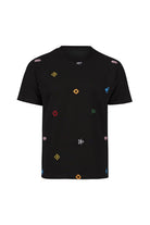 Tapis-Symbols Of Anatolia Oversized Black Tshirt 010-T-Shirts-1-fleurdirect.live