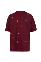 Tapis-Symbols Of Anatolia Oversized Red Tshirt 012-T-Shirts-1-fleurdirect.live