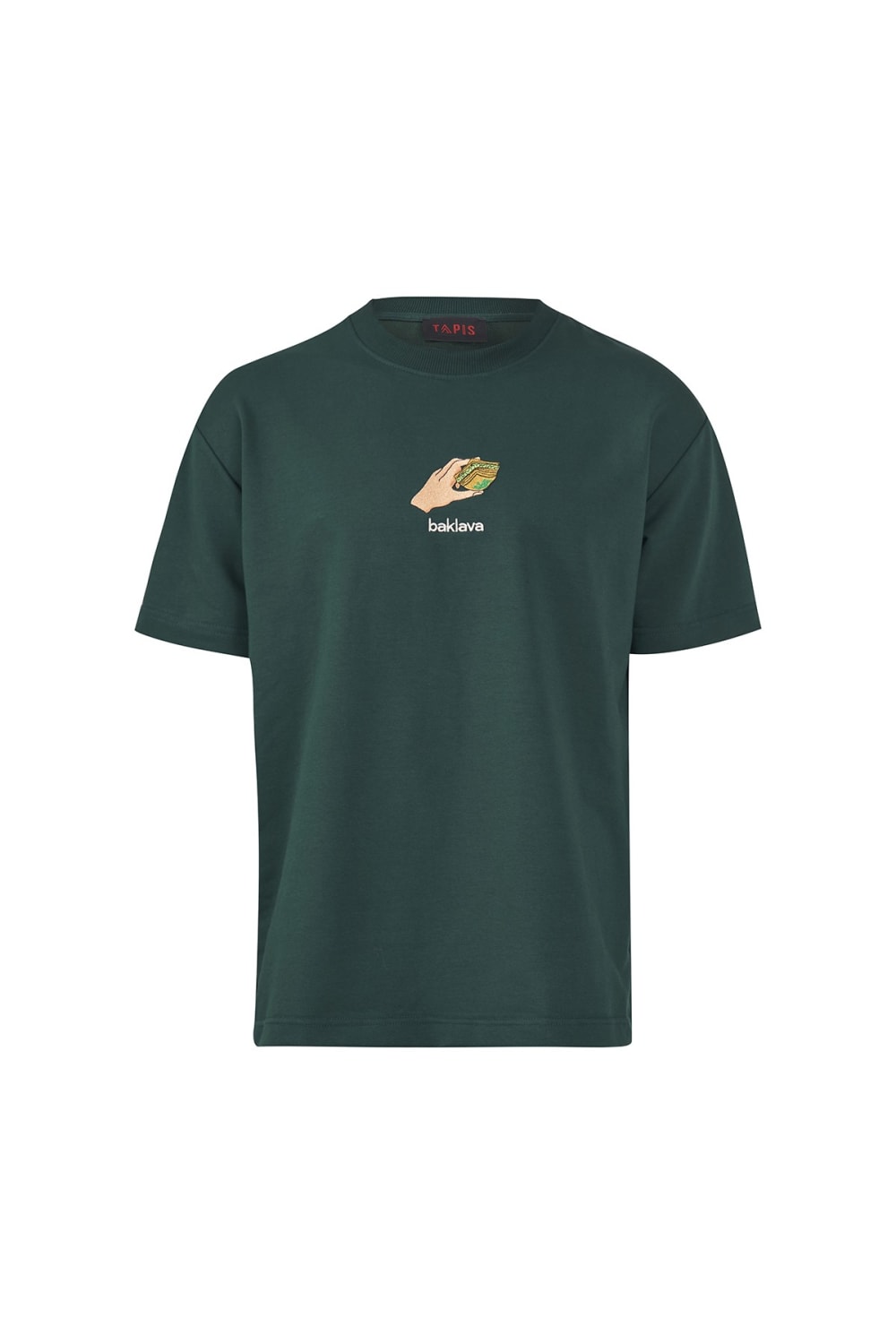 Tapis-X Karaköy Güllüoğlu Yeşil T-shirt-T-Shirts-1-fleurdirect.live