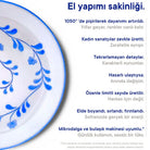 Mezelik Mavi Beyaz