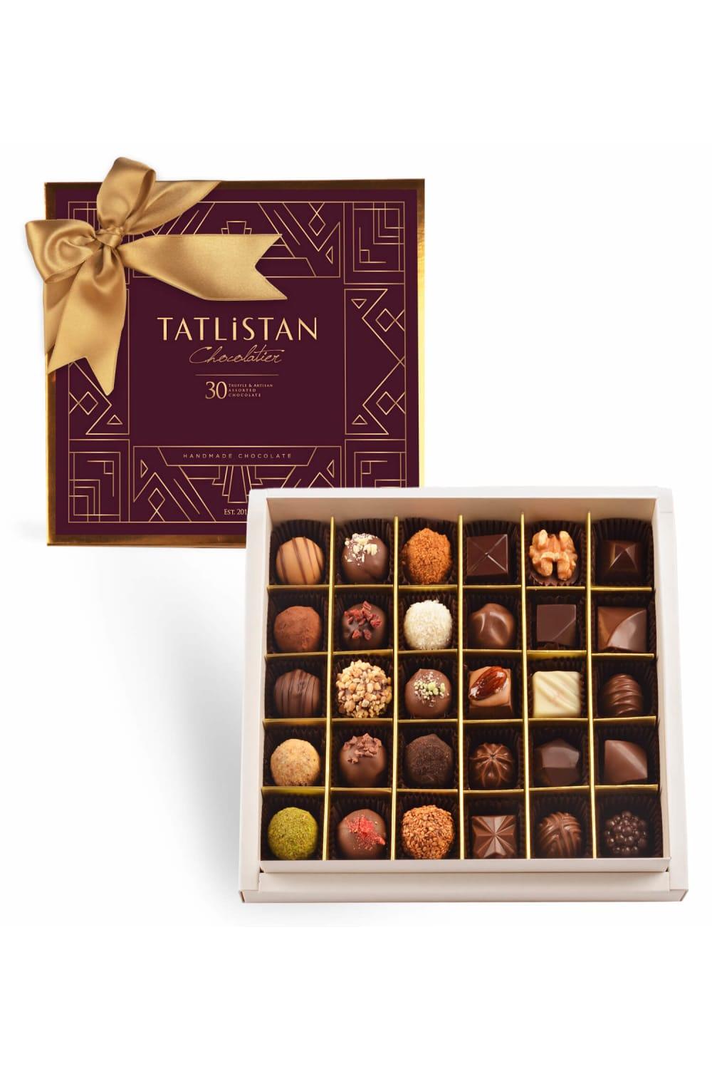 Tatlistan-30 Çeşitli Artisan ve Trüf Çikolata 30'lu-Çikolata-1-fleurdirect.live
