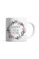 Tatlistan-Çelenkli Happy New Year Kupa Bardak-Bardak-1-fleurdirect.live