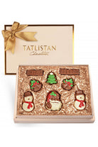 Tatlistan-Noel Baba, Kardan Adam Ve Yılbaşı Ağaçlı, Mutlu Yıllar Yazılı Çikolata-Çikolata-1-fleurdirect.live