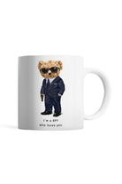 Tatlistan-Teddy Bear | I'm A Spy - Kupa Bardak-Bardak-1-fleurdirect.live