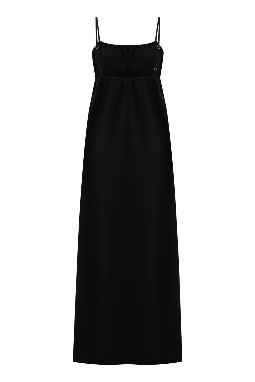 The Handloom-Bliss Flow Maxi Dress Black-Elbise-8-fleurdirect.live