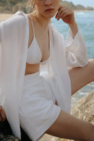 The Handloom-June Short White-Şort-1-fleurdirect.live