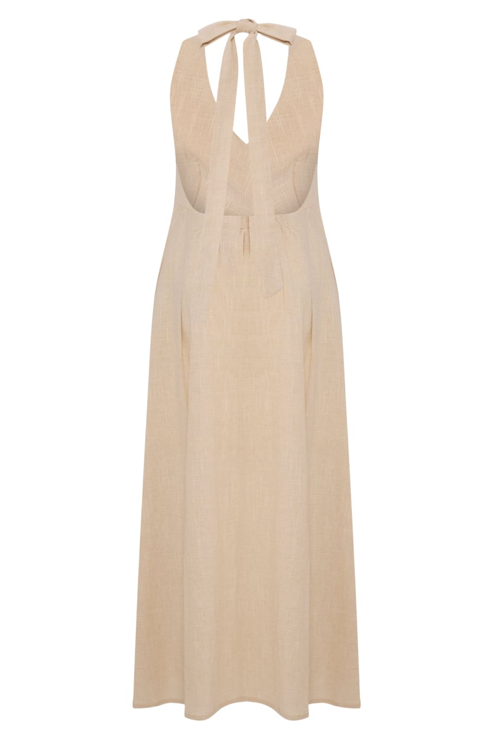 The Handloom-Sahara Sun Maxi Dress Natural-Elbise-10-fleurdirect.live