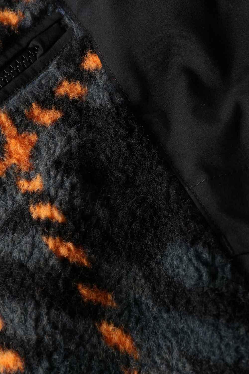 The North Face-Men Printed Ridge Fleece Quarter Zip-Sweatshirts & Hoodies-6-fleurdirect.live