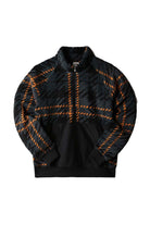 The North Face-Men Printed Ridge Fleece Quarter Zip-Sweatshirts & Hoodies-7-fleurdirect.live
