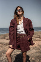 Sansa Short - Burgundy - 0
