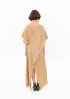 Tiny-Bej Luxe Tencel™ Elbise-Elbise-2-fleurdirect.live