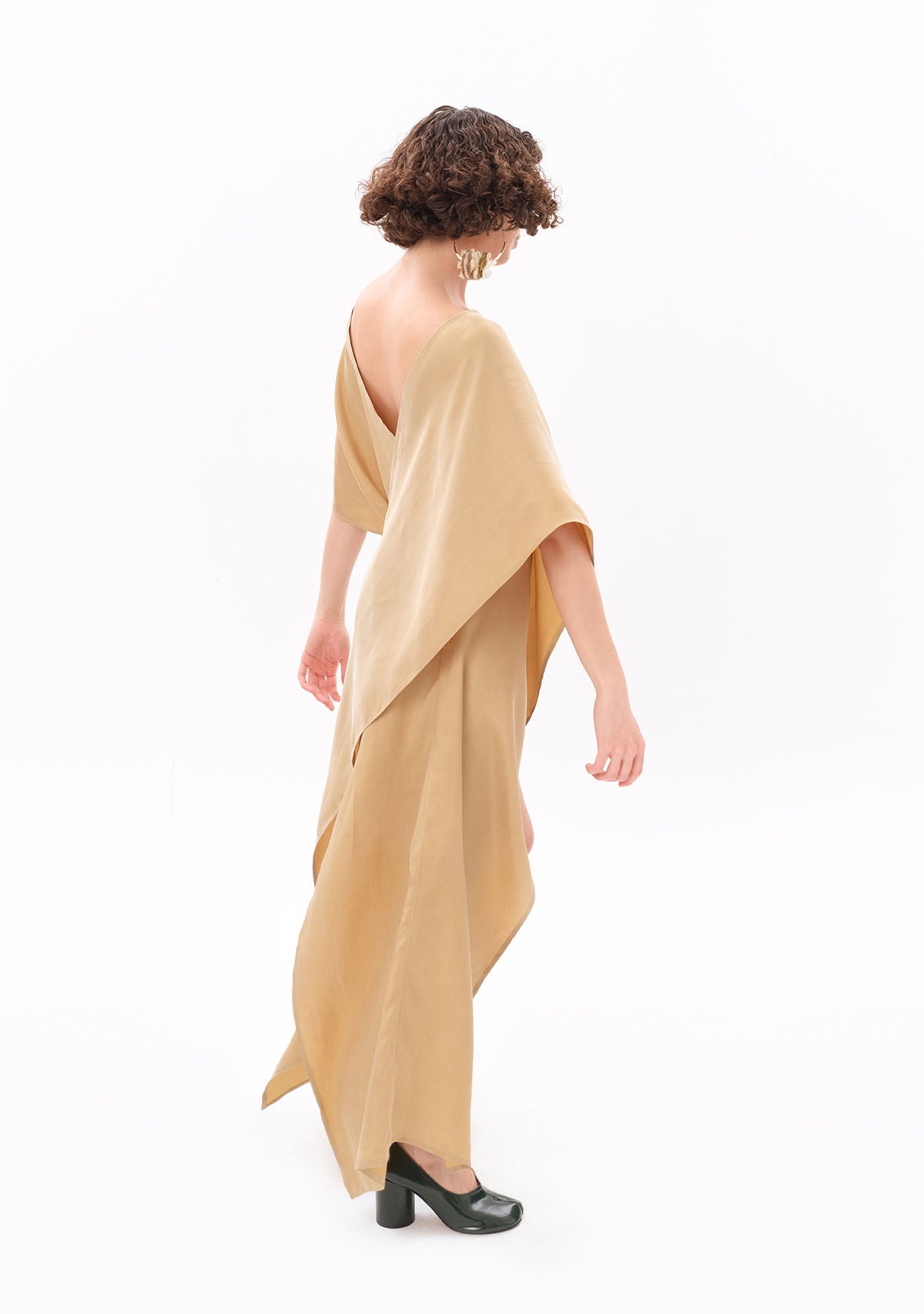 Tiny-Bej Luxe Tencel™ Elbise-Elbise-7-fleurdirect.live