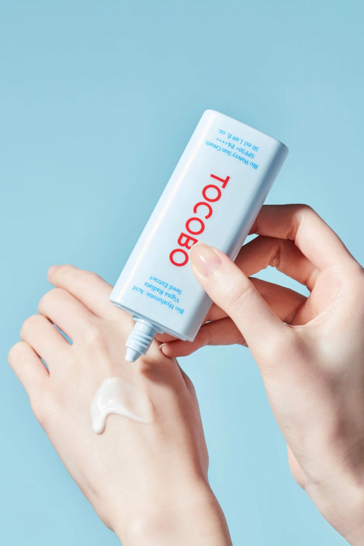 Tocobo-Tocobo Bio Watery Sun Cream Spf50+ Pa++++ 50ml Hafif Yapılı Hyalüronik Asit Vegan Güneş Kremi-Güneş Koruyucu-2-fleurdirect.live