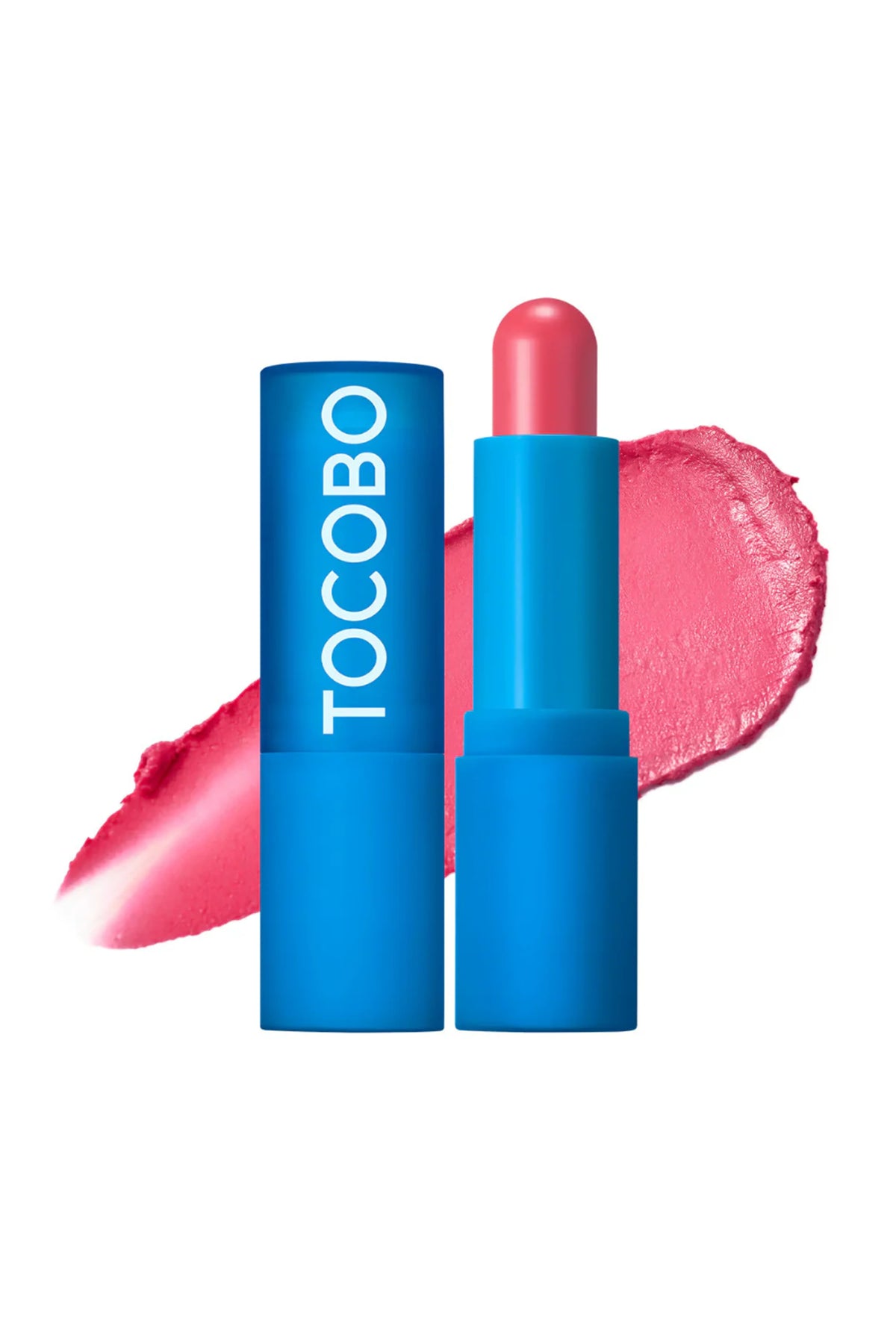 Tocobo-Tocobo Powder Cream Lip Balm 032 Rose Petal 19gr Mat & Pudra Bitişli Vegan Lip Balm-Lip Balm-2-fleurdirect.live