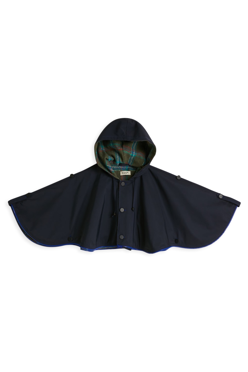 Tosh Workshop-Unisex Suya Dayanıklı Dönüştürülebilir Pelerin Mont-Yağmurluk-3-fleurdirect.live