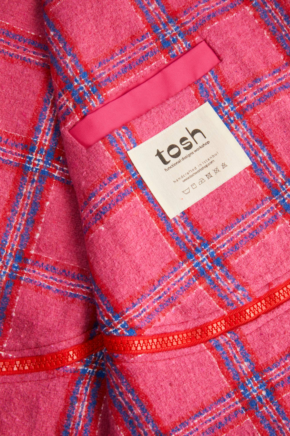 Tosh Workshop-Unisex Suya Dayanıklı Dönüştürülebilir Pelerin Mont-Yağmurluk-4-fleurdirect.live