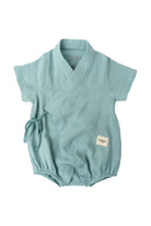 Totzee-Müslin Kısa Kimono Tulum Camgöbeği-Çocuk Elbise & Tulum-1-fleurdirect.live