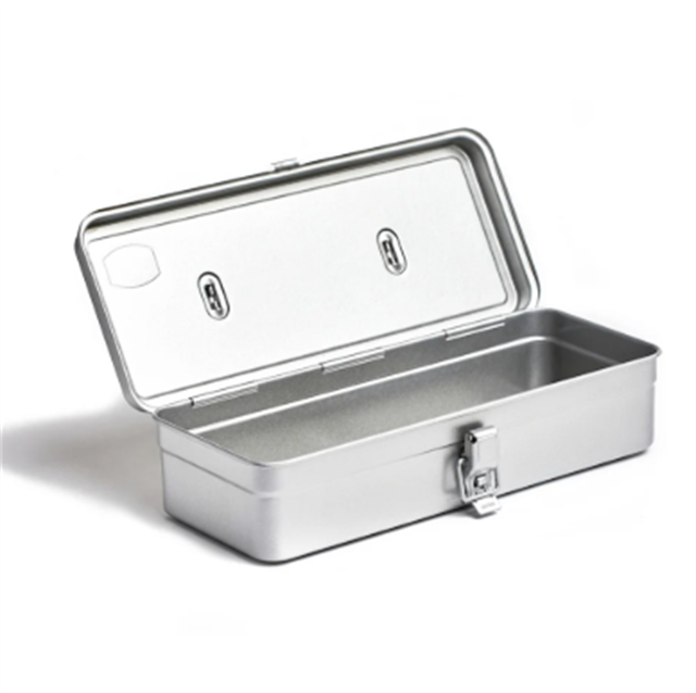 Toyo Steel-Toyo Steel T-320 Metal Saklama Kutusu, GÜMÜŞ-Saklama Kutusu-2-fleurdirect.live