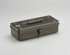 Toyo Steel T-350 Tool Storage Box Moss Green Metal Saklama Kutusu