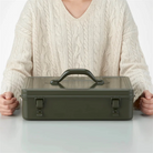 Toyo Steel Tb-362 Tool Storage Box Moss Green Metal Saklama Kutusu