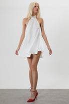 Trust The Team-Kate Beyaz Mini Elbise-Elbise-3-fleurdirect.live