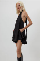 Trust The Team-Kate Siyah Mini Elbise-Elbise-5-fleurdirect.live