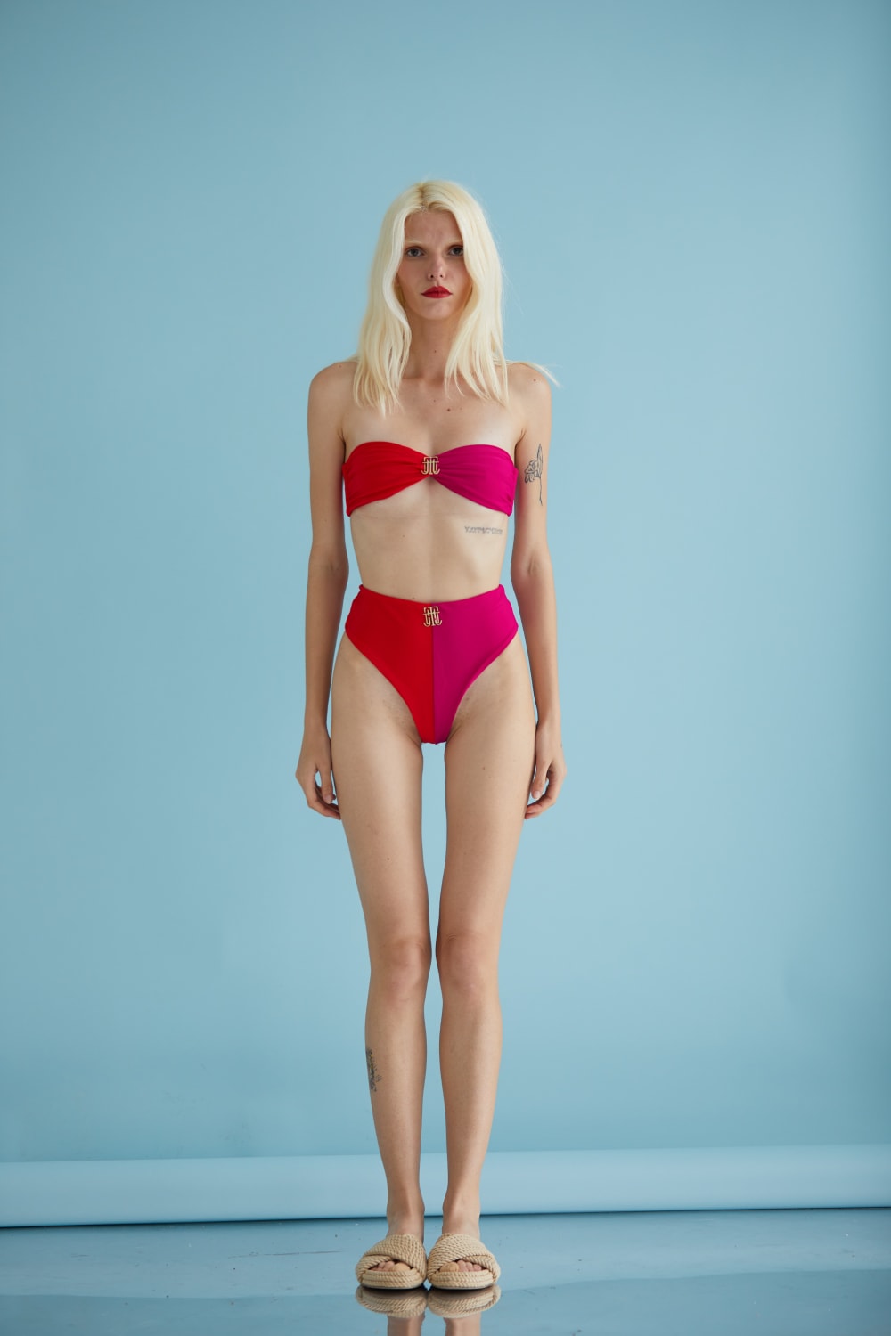 Trust The Team-Nora Fuşya Nar Çiçeği Bikini Takımı-Bikini & Mayo-1-fleurdirect.live