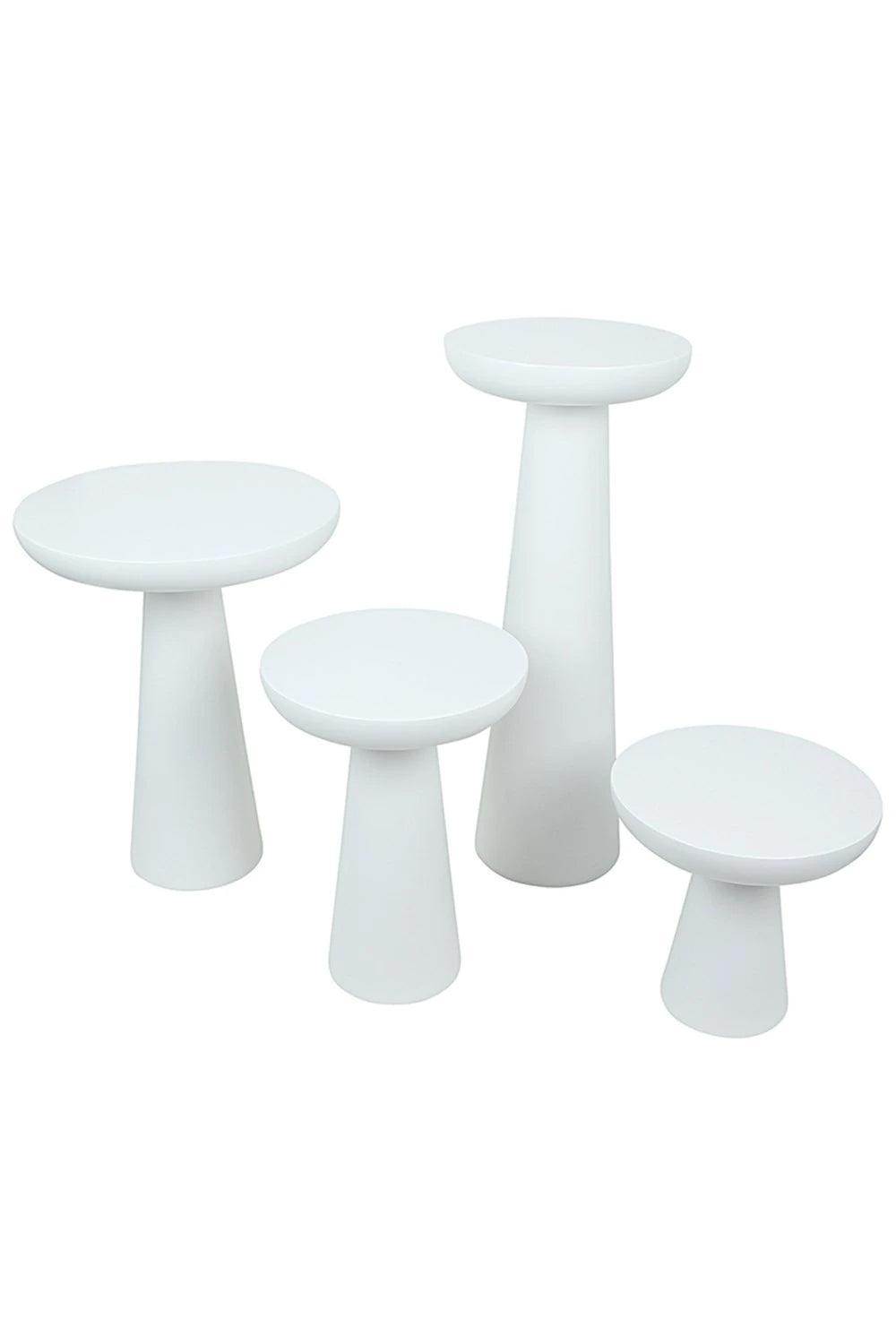 Tuca's Home-Tuca's Home for Milagron Mushroom 2 Beyaz-Sehpa-3-fleurdirect.live