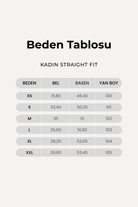 Organik Pamuklu Lacivert Kadın Straight Fit Eşofman