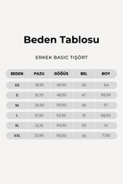 Organik Pamuk Gül Kurusu Erkek V Yaka Kısa Kollu Tişört