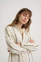 Unexpectedone-Shades of Shirt - Gri/Mavi Çizgili-Gömlek-5-fleurdirect.live