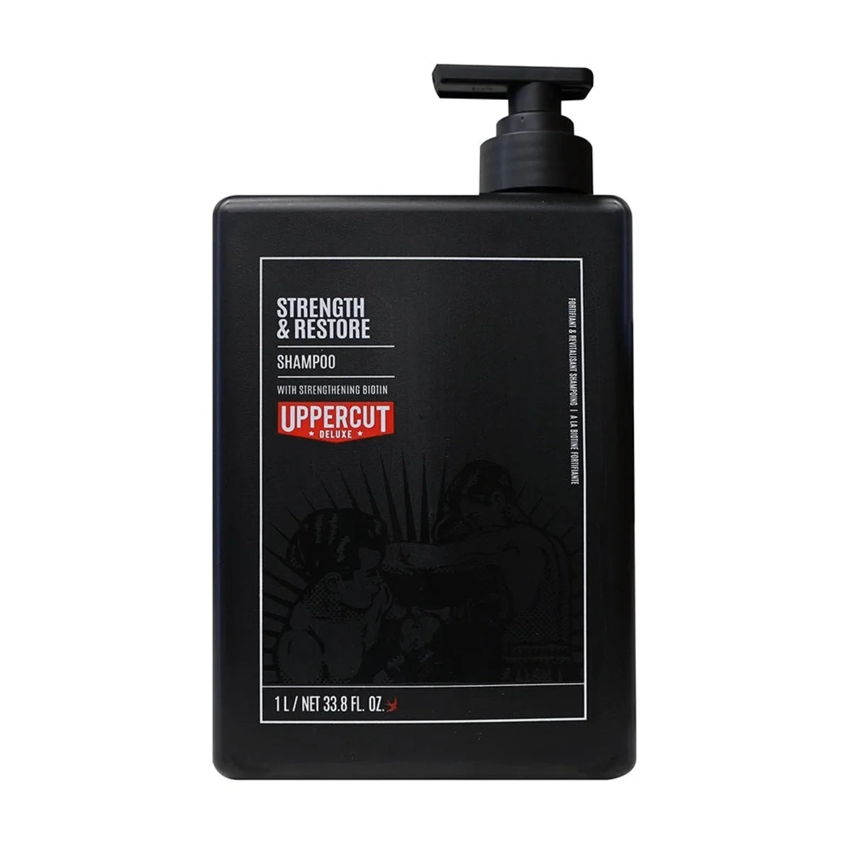 Uppercut Deluxe Strength And Restore Shampoo 1 L - Güçlendirici Ve Onarıcı Şampuan 1 Litre