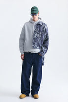 Basic Oversize Yıkamalı Hoodie