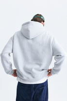 Basic Oversize Yıkamalı Hoodie