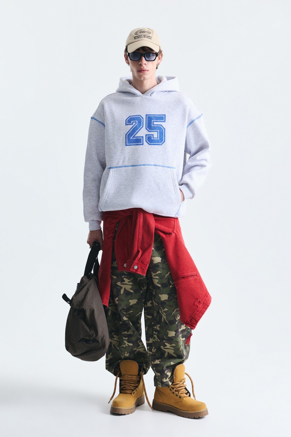 Baskılı Oversize Sweatshirt