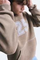 Baskılı Oversize Sweatshirt