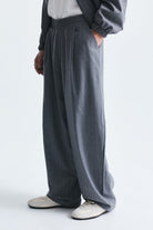Oversize Çizgili Ceket Takım