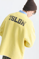 Dokulu London Baskılı Sweatshirt