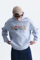 Nakışlı Oversize Kapüşonlu Sweatshirt